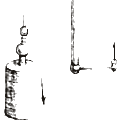 Transparent detail of winch from al-Jazari water clock mechanism